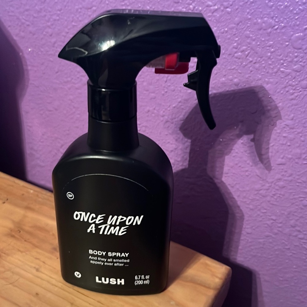 Lush cosmetics once upon a time body spray